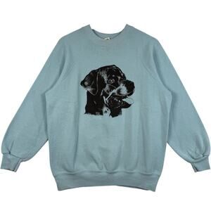 Vintage Rottweiler Art Crewneck L